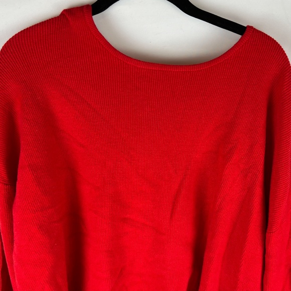 maison Jules lace up back sweater - Picture 2 of 10